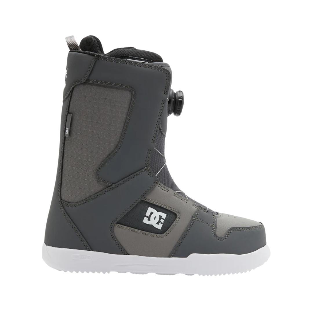 Bottes de snowboard DC Phase Boa pour homme - Gris/Gris/Gris