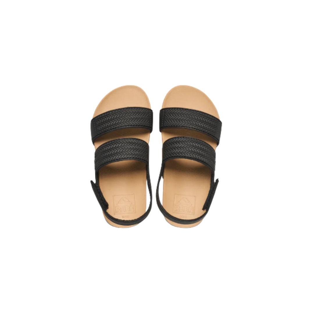 Reef Kids KIDS WATER VISTA Sandals - Black/Tan
