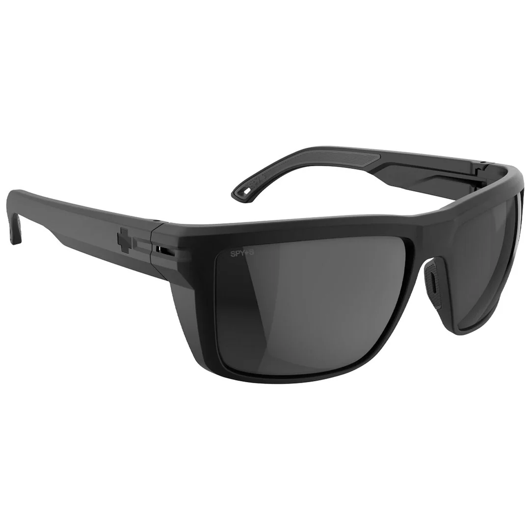 Spy Overhaul XL ANSI Soft Matte Black - Happy Boost Polar Black Mirror