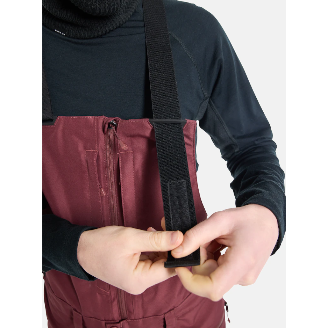 Burton Men's Reserve GORE-TEX Bib Pants - Almandine