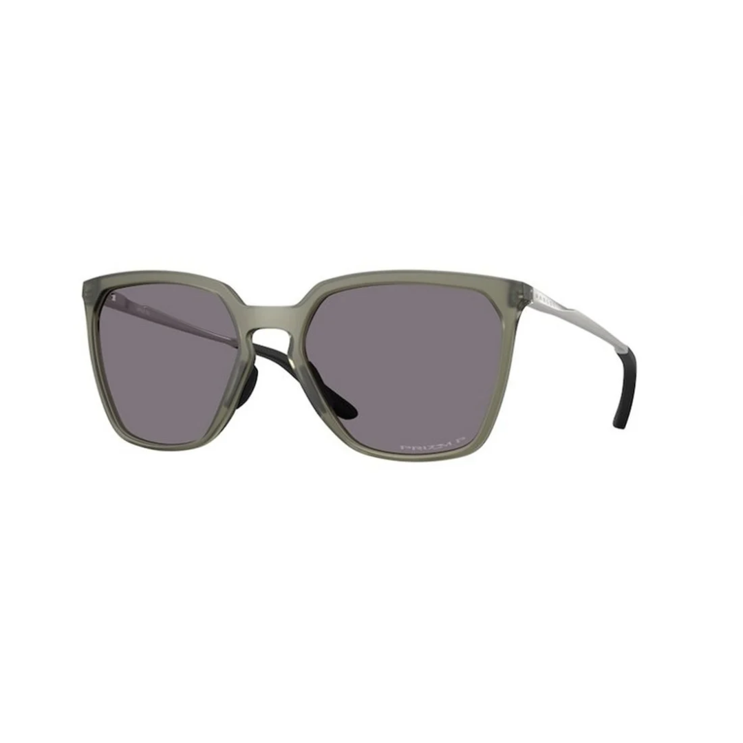 Oakley Oakley Women's Sielo SQ Seek Sunglasses - Matte Olive Ink w/ Prizm Grey Polarized Womens Sunglasses Lifestyle