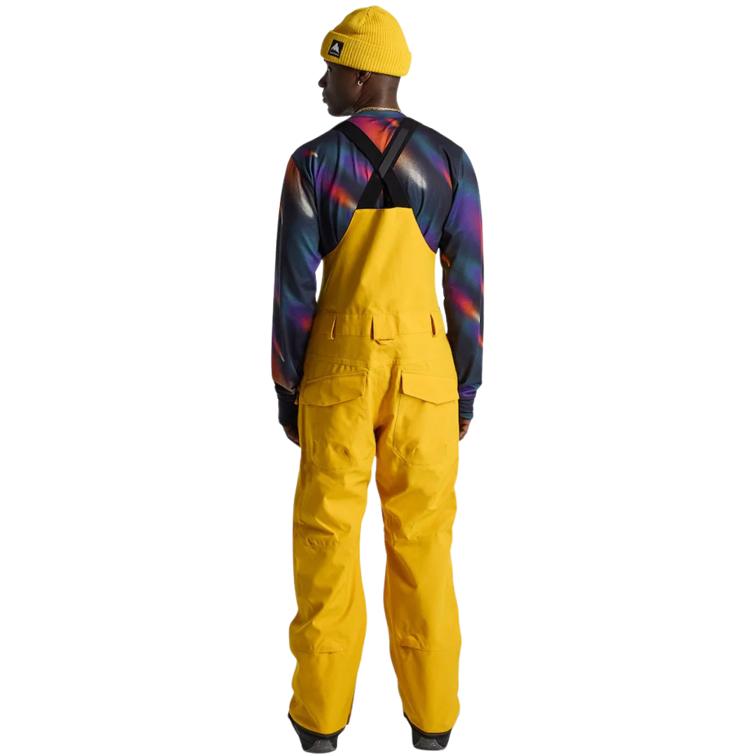 Burton Men's Reserve 2L Bib Pants - Goldenrod