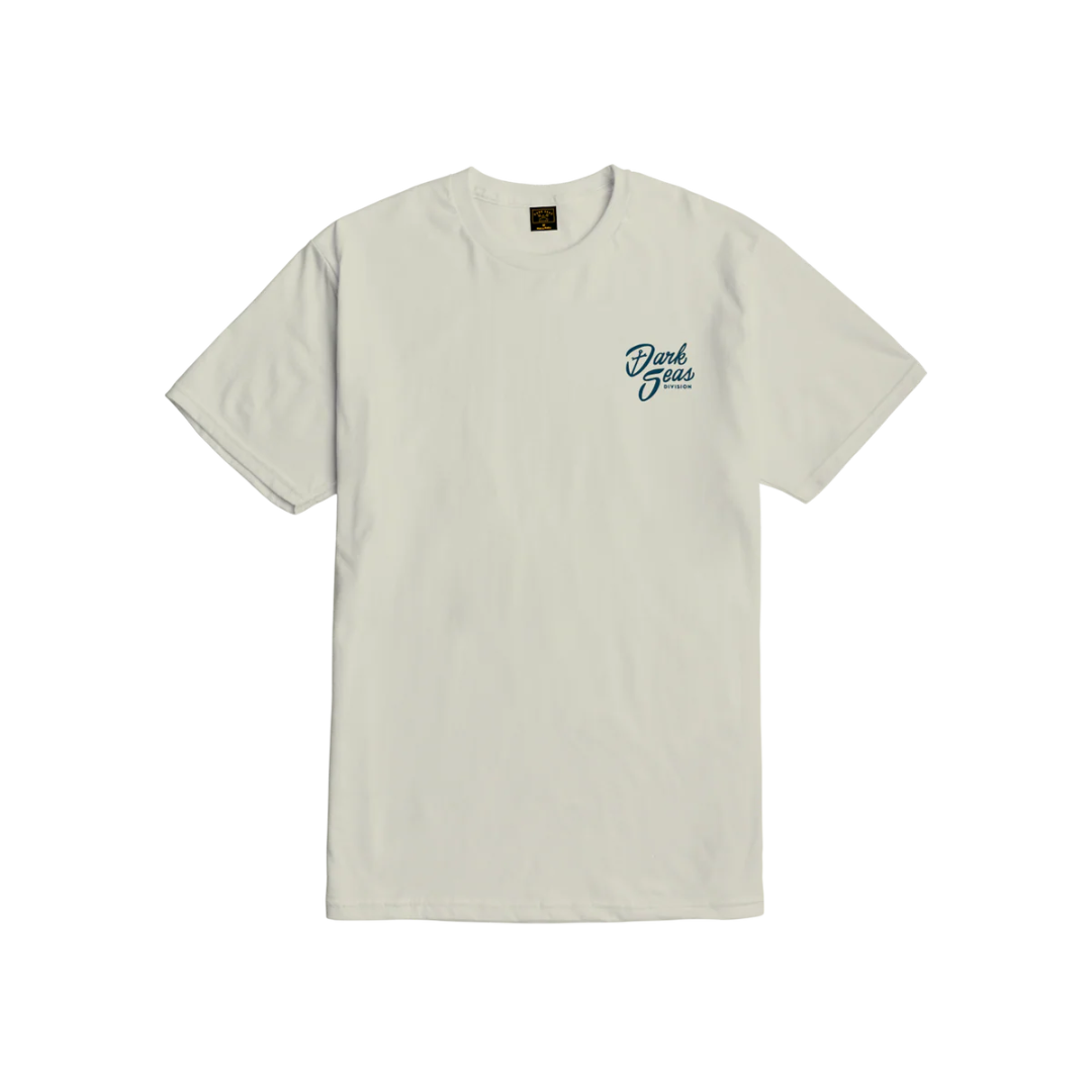 Dark Seas Dark Seas Men's Smooth Sails Tee - Cream Cream M Mens T-Shirts