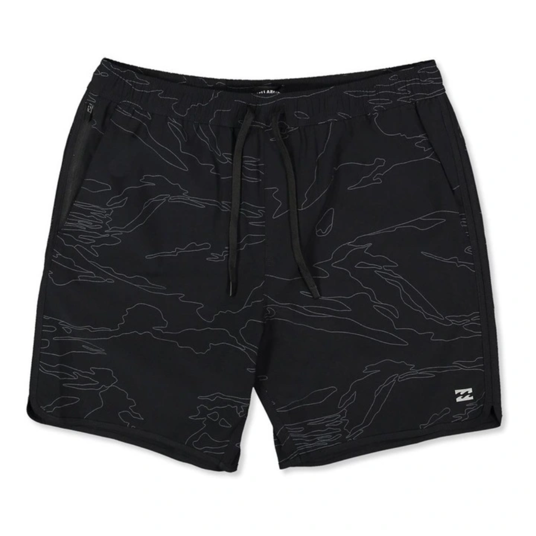 Billabong Billabong Men's Surftrek Transit Elastic Shorts - Black Camo Black Camo