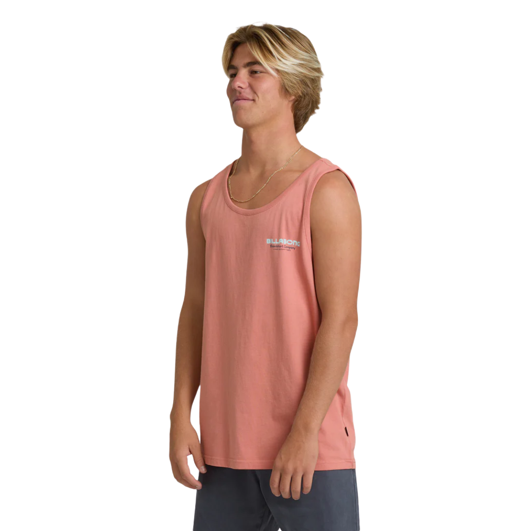 Billabong Billabong Men's Tailgating Tank - Ash Rose Ash Rose