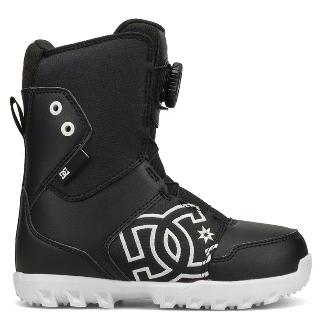 DC Youth Scout Snowboard Boot - Black/White
