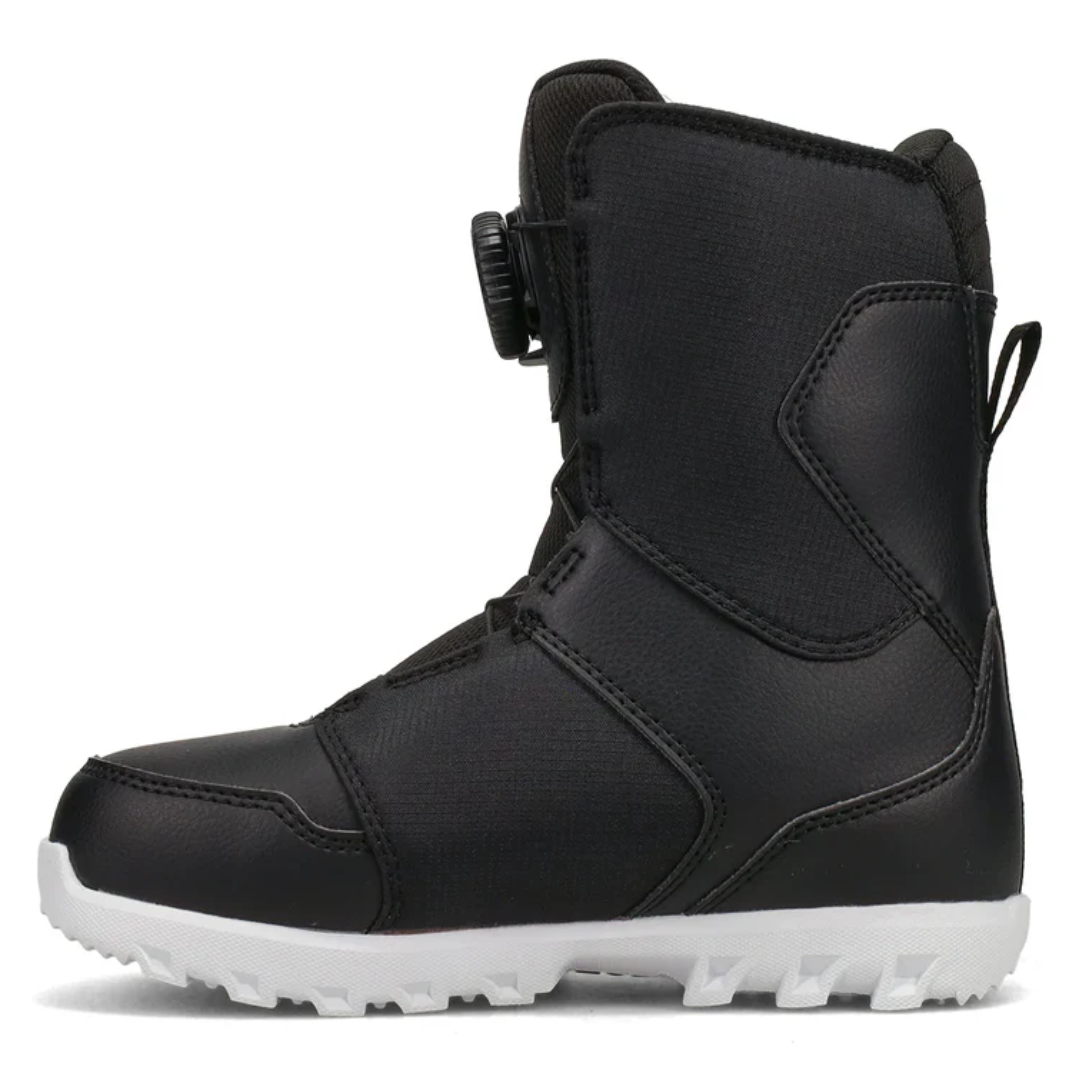 DC Youth Scout Snowboard Boot - Black/White