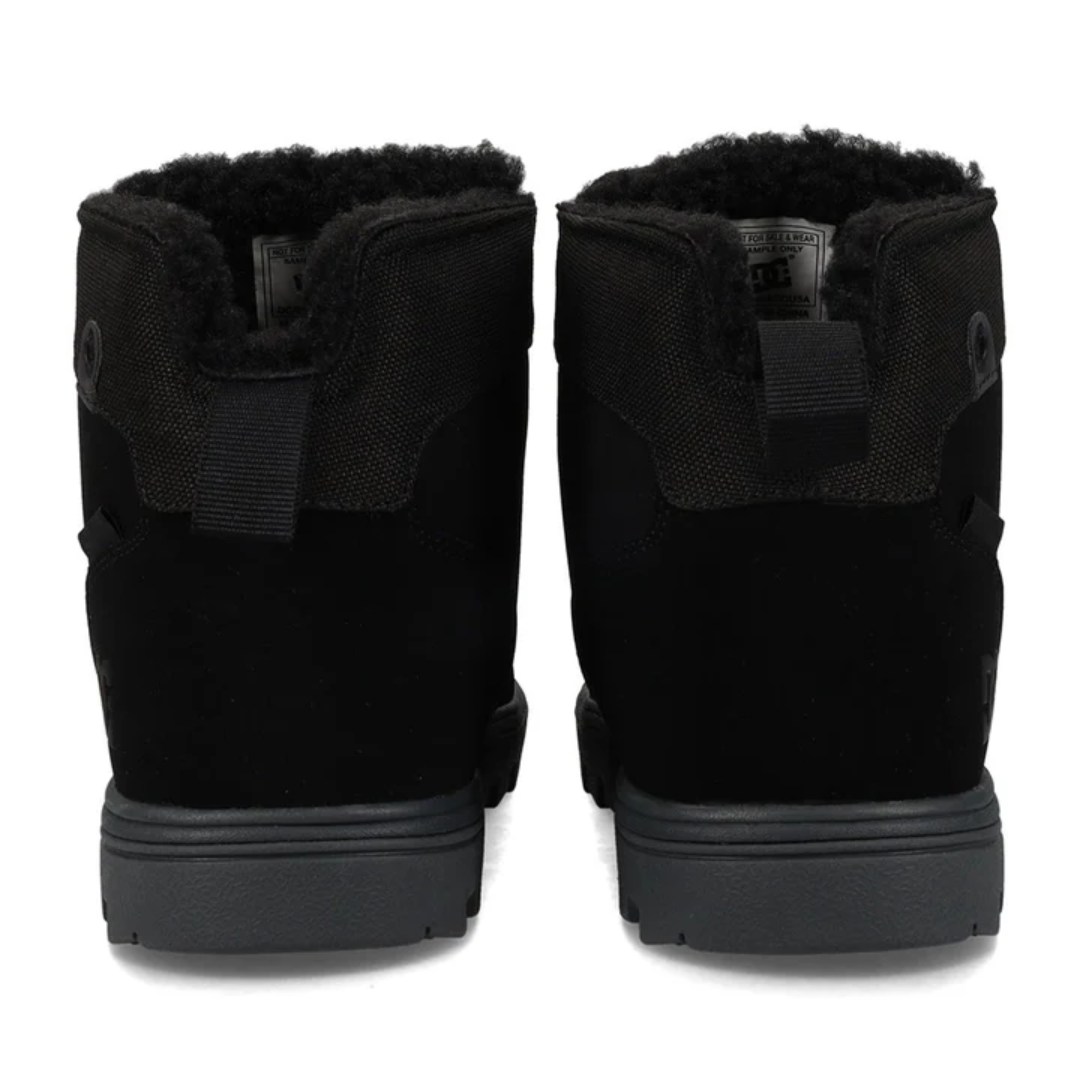 DC DC Men's Woodland Shoes - Black/Grey Black/Grey