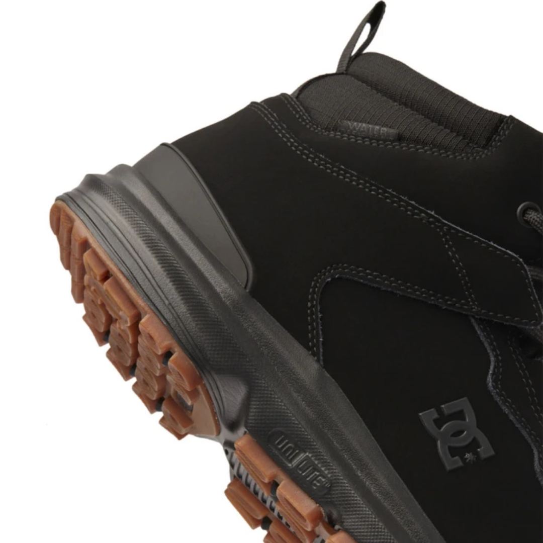 DC Men's Mutiny WR Boots - Black/Black/Black