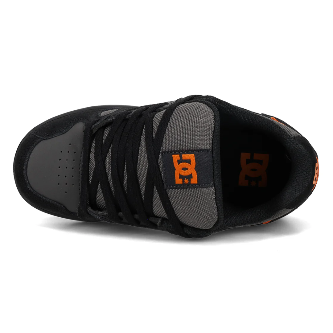 DC Youth Stag Shoes - Dark Grey/Grey