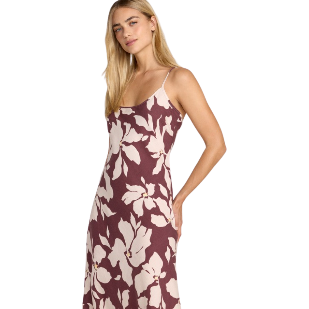 RVCA RVCA Women's Let's Dance Slip Dress - Terra Brown Terra Brown
