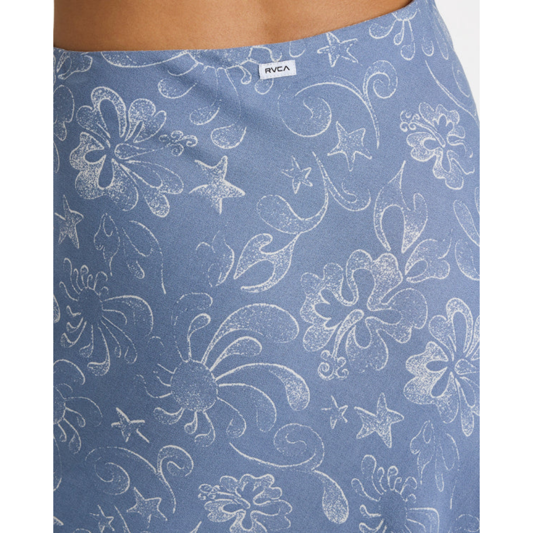 RVCA RVCA Women's Lauryn Alvarez Subaloha Skirt - Light Blue Light Blue S Womens T-Shirts