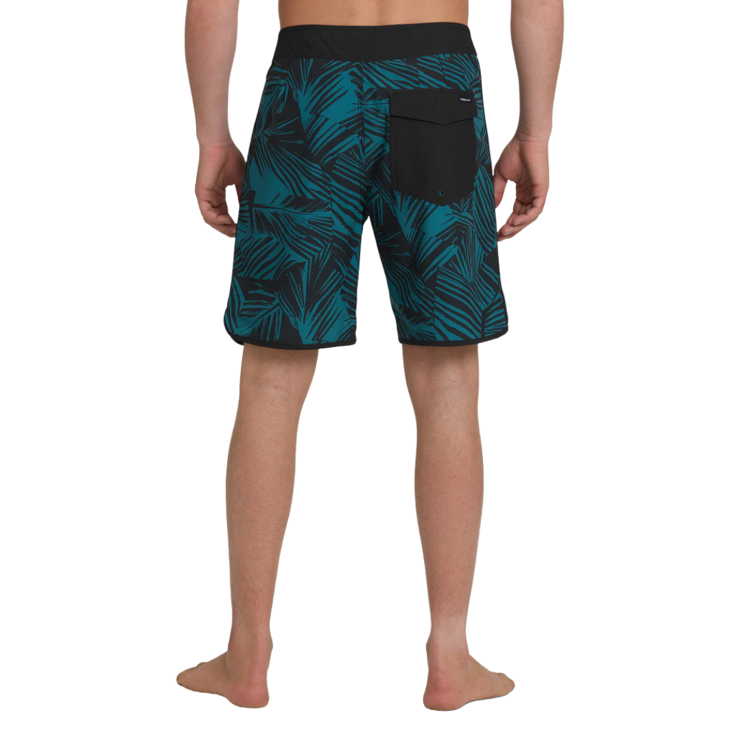Quiksilver Quiksilver Men's Aruba Palm 19 Boardshorts Black 30 Mens Board Shorts