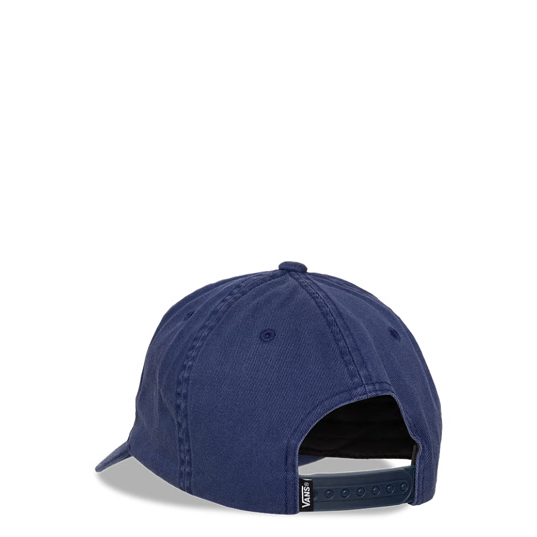 Van's Van's Men's Stretch Logo Snapback - Deep Indigo Deep Indigo OS Mens Hats Flat Brim