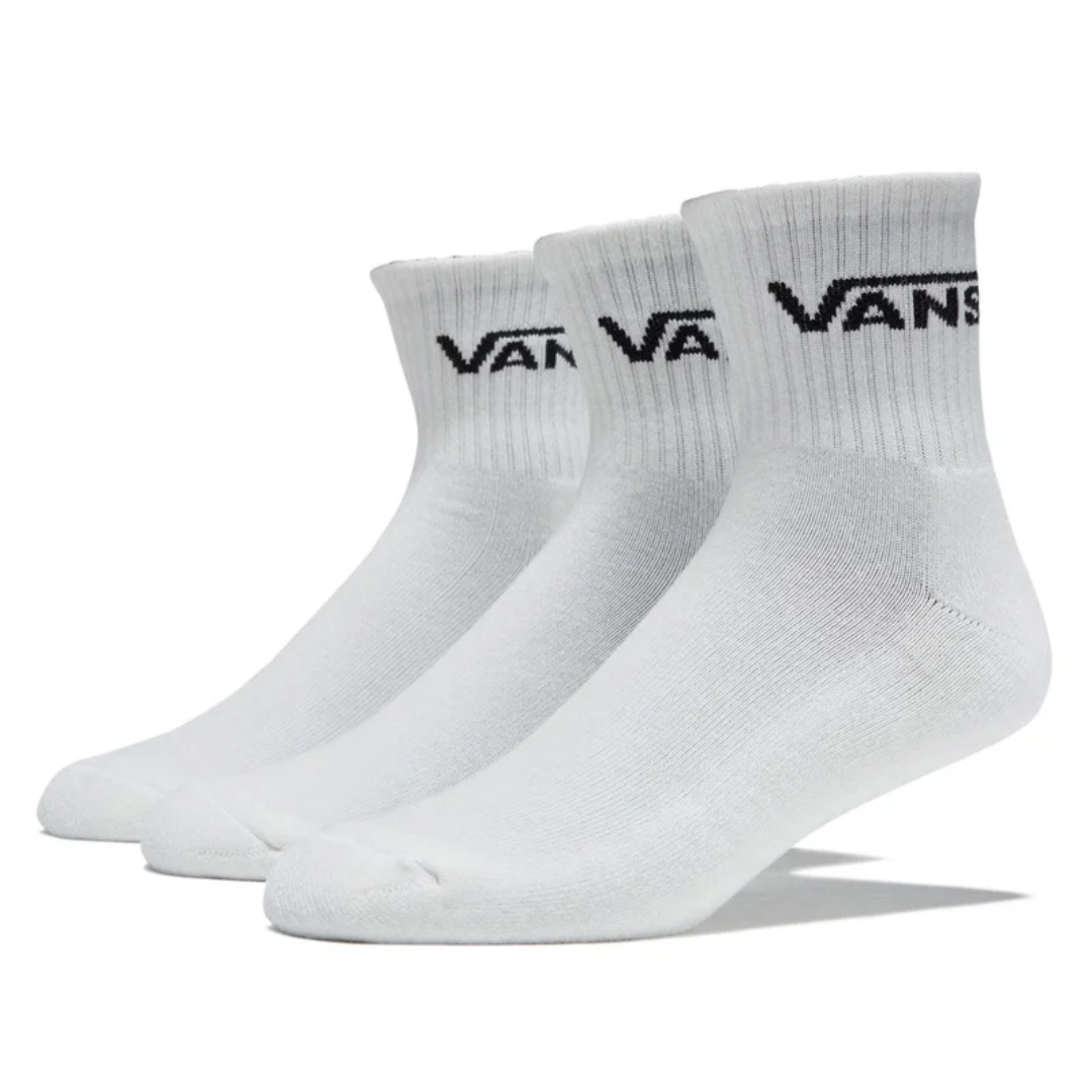 Van's Van's Men's Classic Half Crew - Glacial Slate White S Mens Crew Sweatshirt