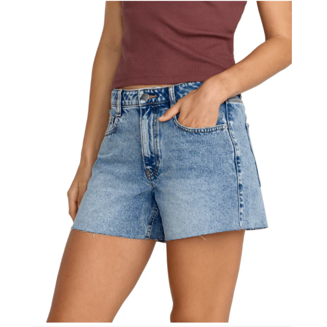 RVCA RVCA Women's Atlantic Short III - Balsam Balsam 25 Womens Jean Shorts