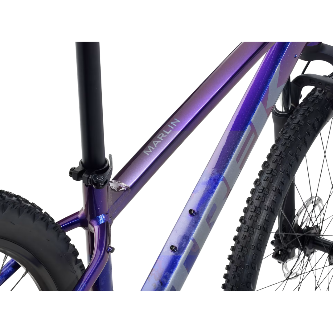 Trek Trek Marlin 4 Gen 3, XS (27.5" wheel) Purple Flip/Black Fade Purple Flip/Black Fade XS Bike Mens Mountain