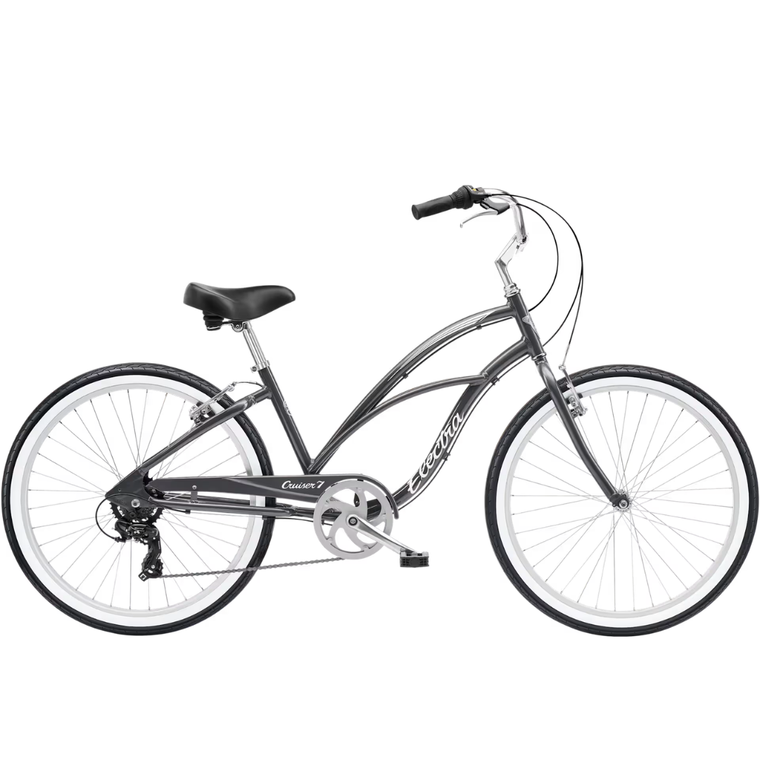 Electra Electra Cruiser 7D Step-Thru - Steel Grey Steel Grey 26" Bike Womens Cruiser