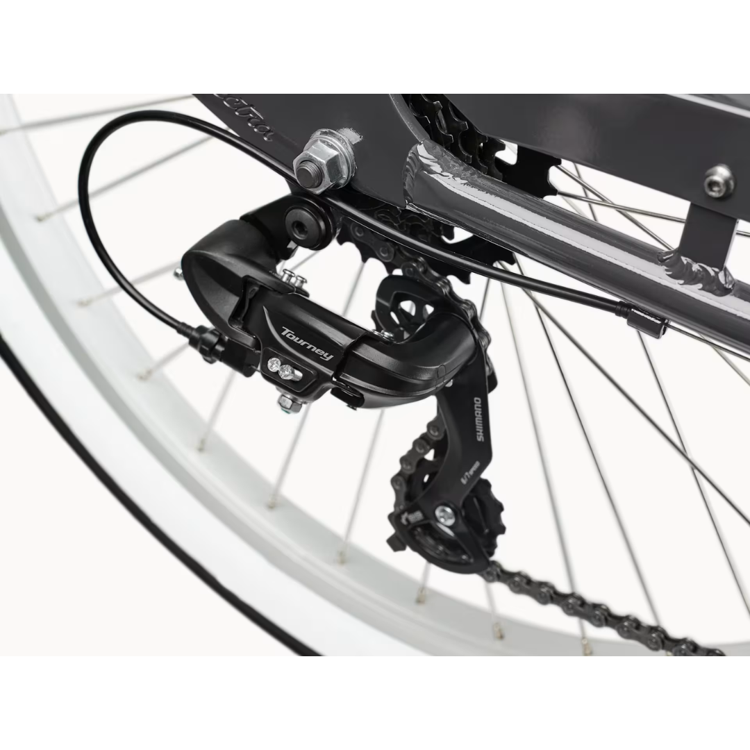 Electra Electra Cruiser 7D Step-Thru - Steel Grey Steel Grey 26" Bike Womens Cruiser