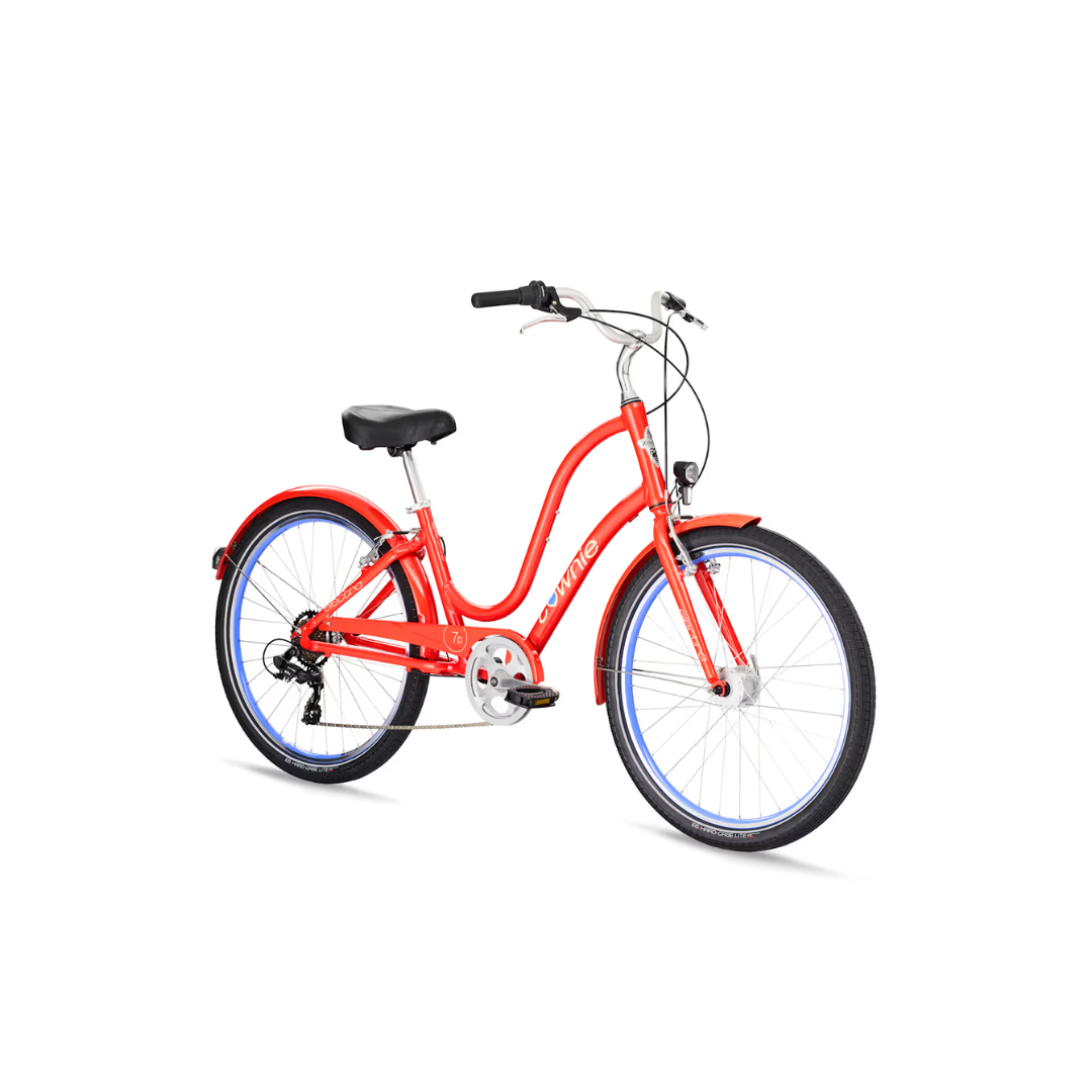 Electra Electra Townie 7D EQ Step-Thru - Poppy Poppy 26" Bike Womens Cruiser