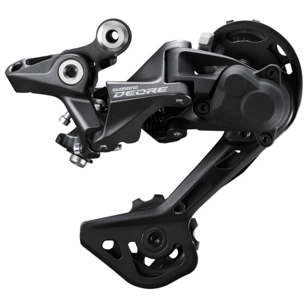 Shimano Shimano REAR DERAILLEUR, RD-M5120, DEORE, SGS 10/11-SPEED, TOP NORMAL, SHADOW PLUS DESIGN, DIRECT ATTACHMENT (DIRECT MOUNT COMPATIBLE) Black OS Bike Derailleurs