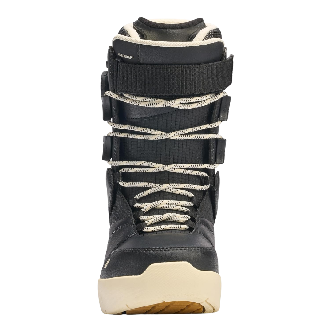 K2 K2 Men's Overdraft Boots - Black Black 10 Mens Lace Snowboard Boots 6 to 15 US Mens size