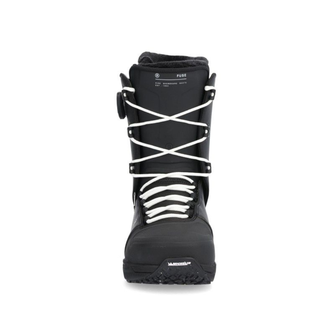 Ride Ride Men's Fuse Boot-Black Black 9.5 Mens Snowboard Boa Boots 6 to 15 US Mens size