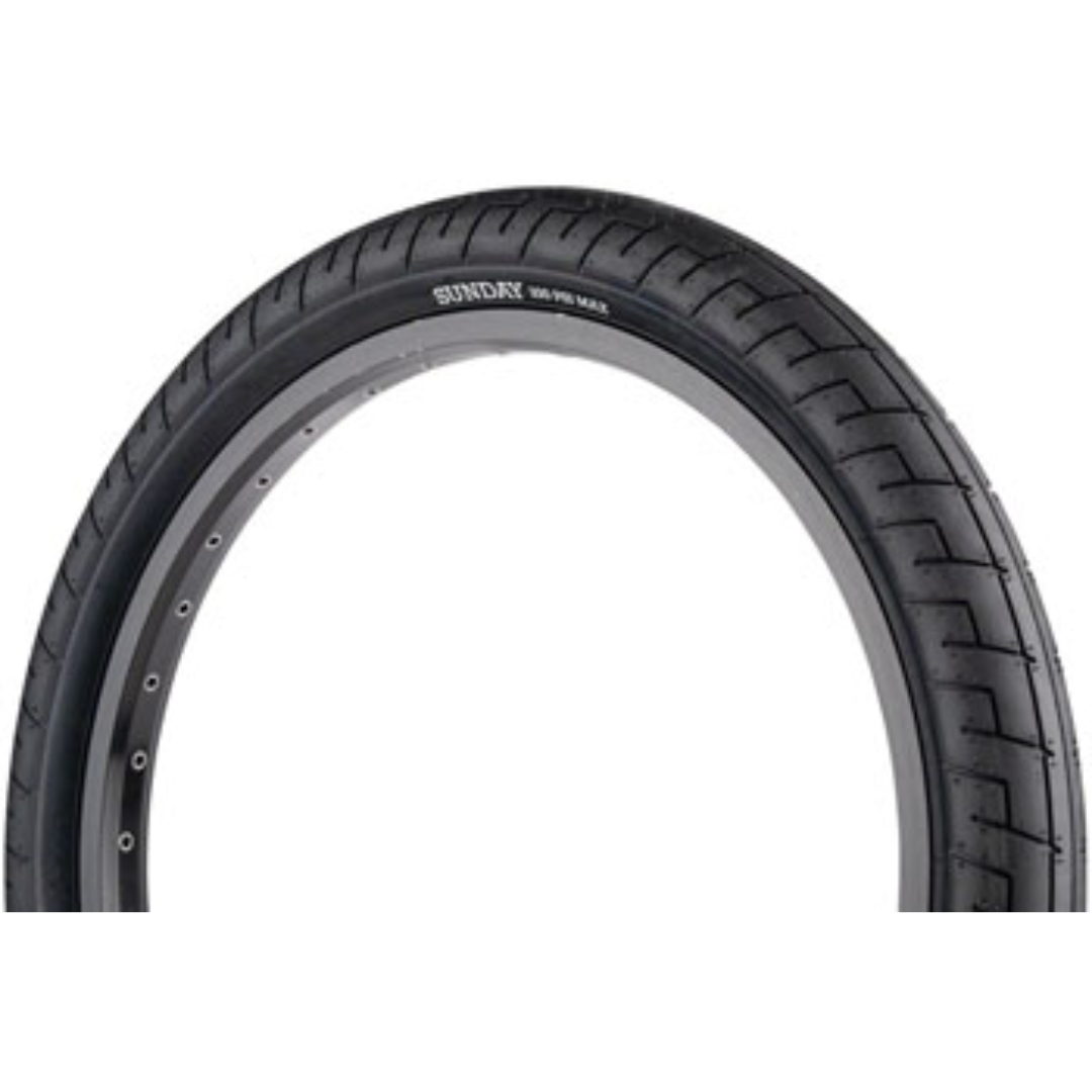 Sunday Sunday Street Sweeper Tire Black 20 X 2.4 Bike Tires