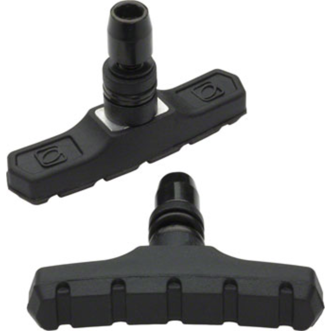 Odyssey Odyssey Slim By Four Black Brake Pads Threaded Post Black OS Bike Brake Pads