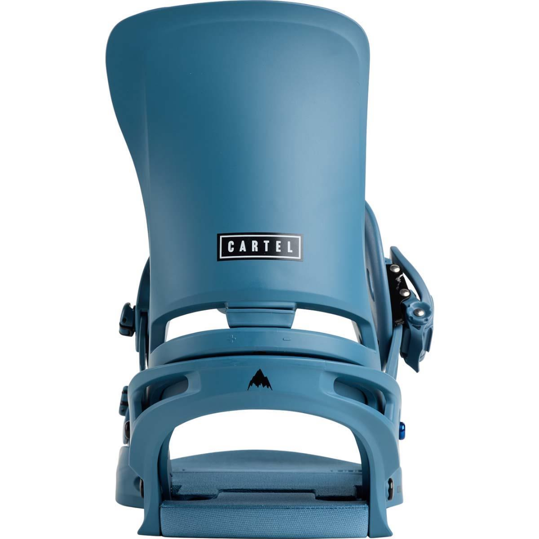 Burton Men's Cartel Re:Flex Snowboard Bindings - Bluestone BLUESTONE M Mens Snowboard Bindings