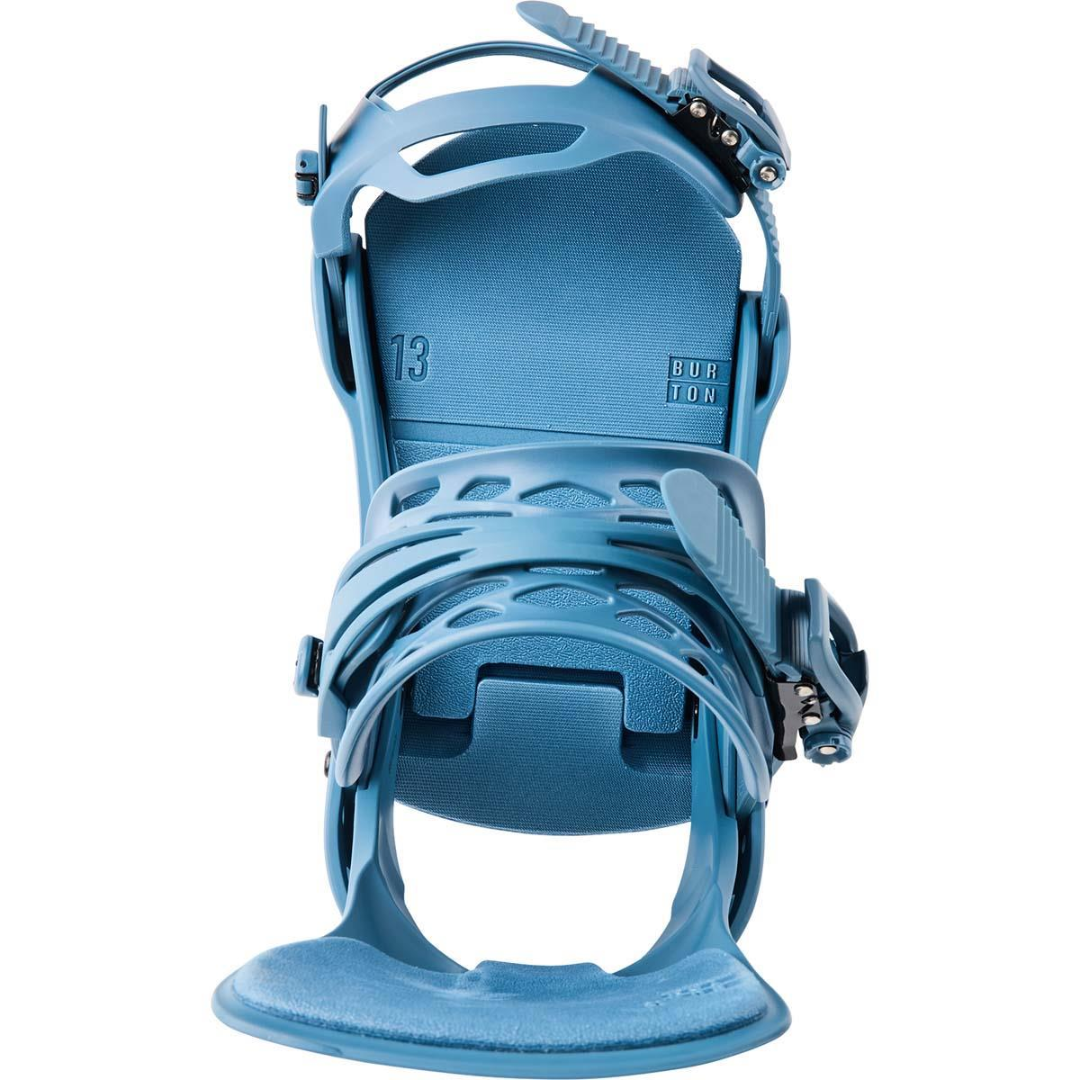 Burton Men's Cartel Re:Flex Snowboard Bindings - Bluestone BLUESTONE M Mens Snowboard Bindings