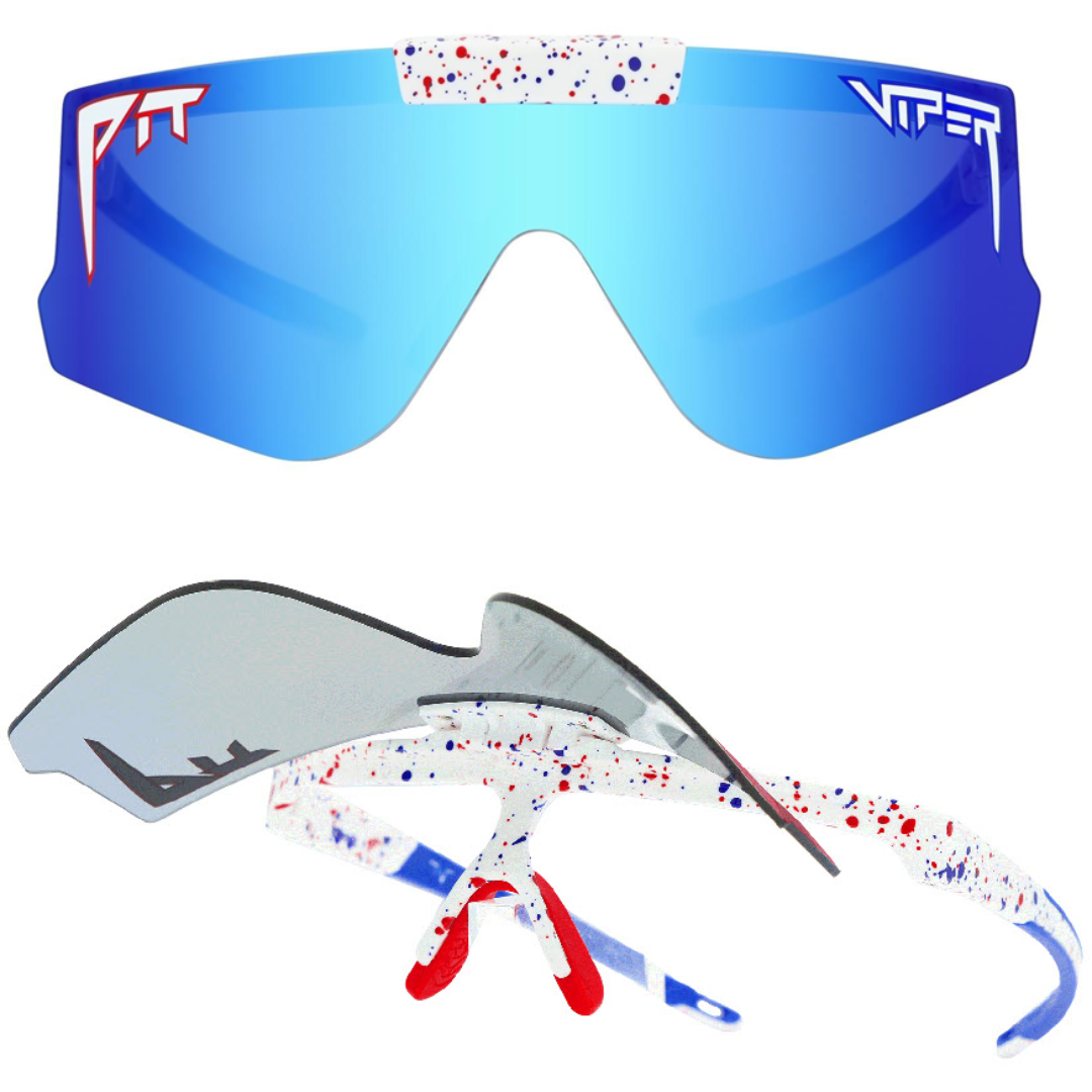 Pit Viper Pit Viper The Flip-Offs - The Merika Flip-Offs Mens Sunglasses Lifestyle