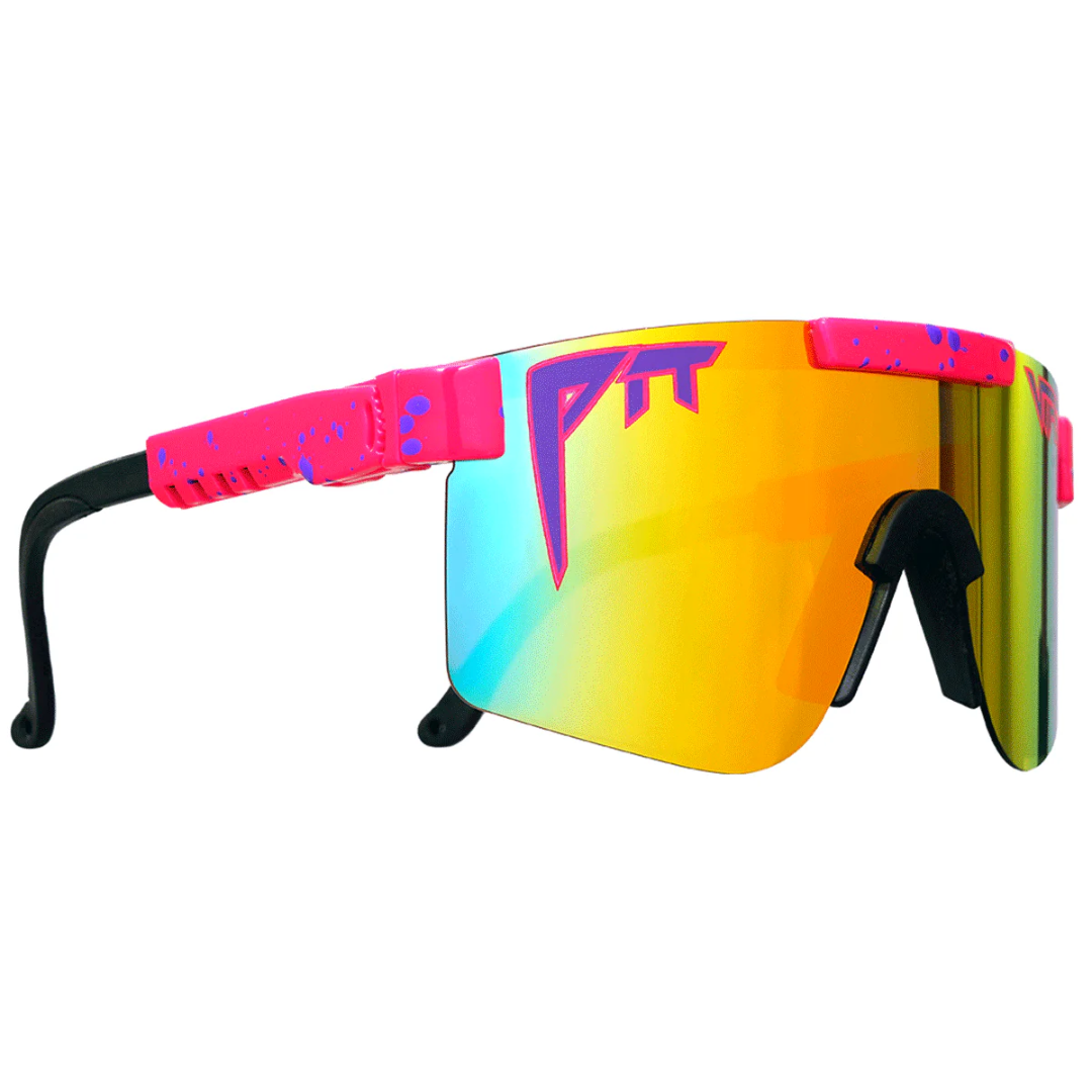 Pit Viper Pit Viper The Double Wides - The Radical Polarized Mens Sunglasses Polarized