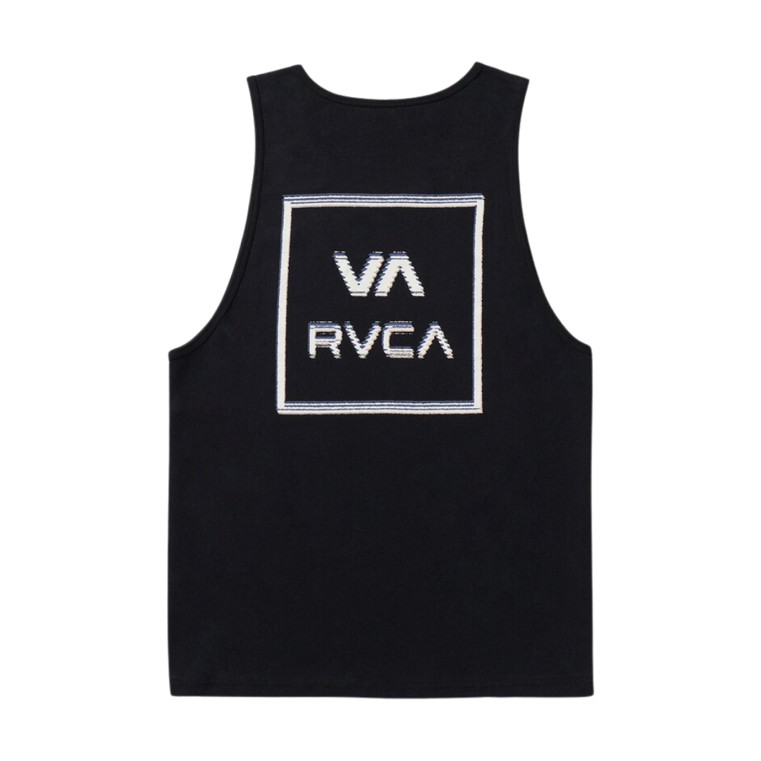RVCA RVCA Men's Glitch Tank - Black Black S Mens Sleeveless Shirts
