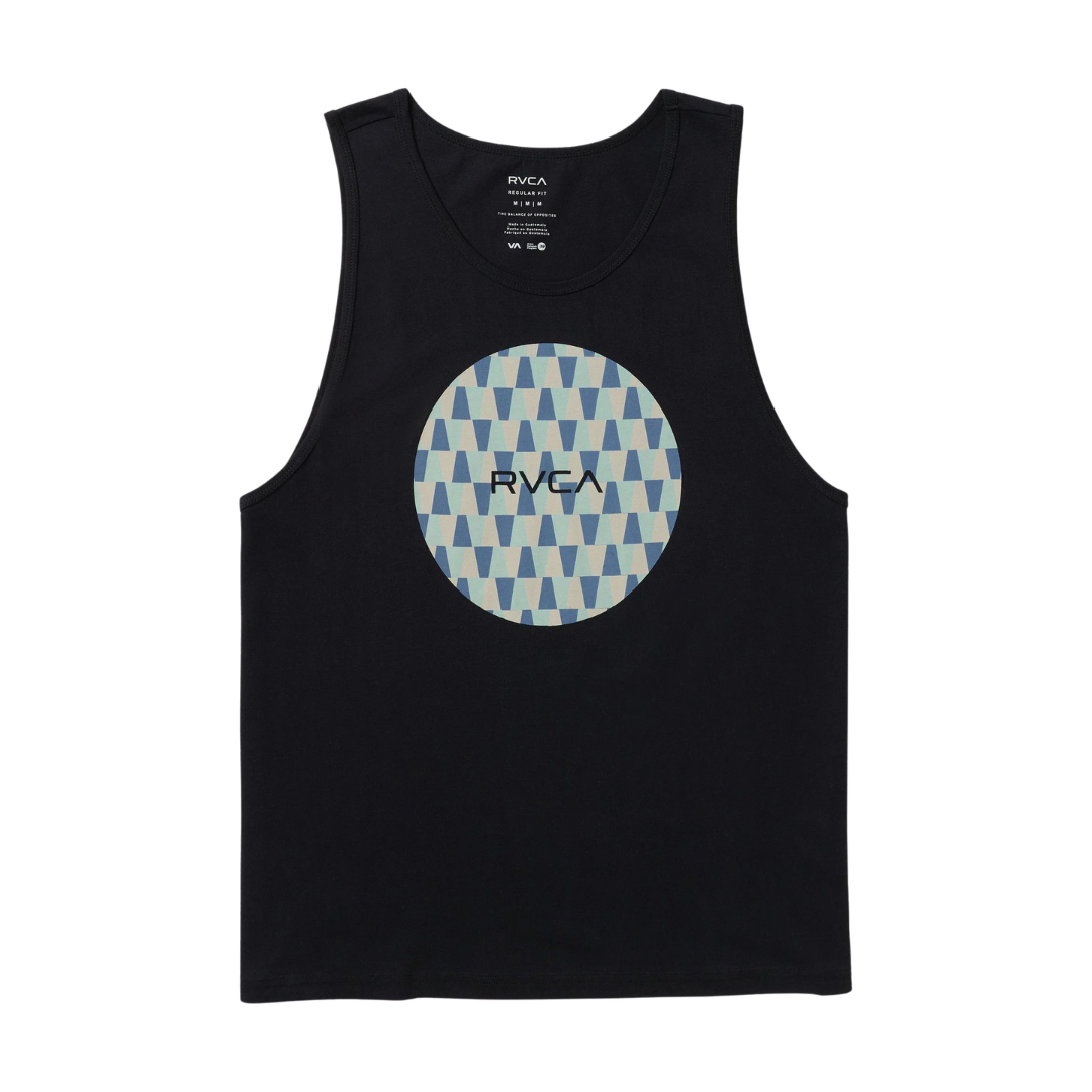 RVCA RVCA Men's Motors Tank - Black Black S Mens Sleeveless Shirts