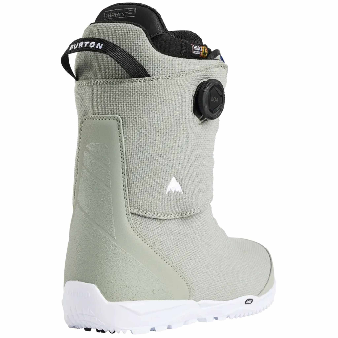 Burton Burton - Men's Swath BOA® Snowboard Boots - Talc Green Talc Green 9 Mens Snowboard Boa Boots 6 to 15 US Mens size