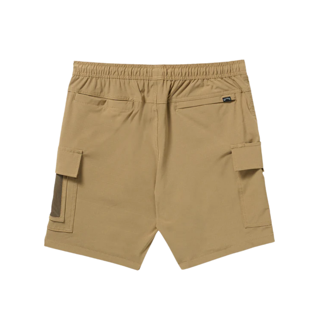 Billabong Billabong Men's Surftrek Cargo Hybrid Shorts Dark Military S Mens Hybrid Land and Sea Shorts
