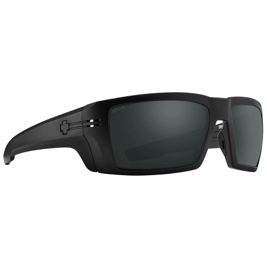 Spy Spy Rebar Men's Sunglasses - ANSI Matte Black - Happy Boost Polar Black Mirror Mens Sunglasses Polarized