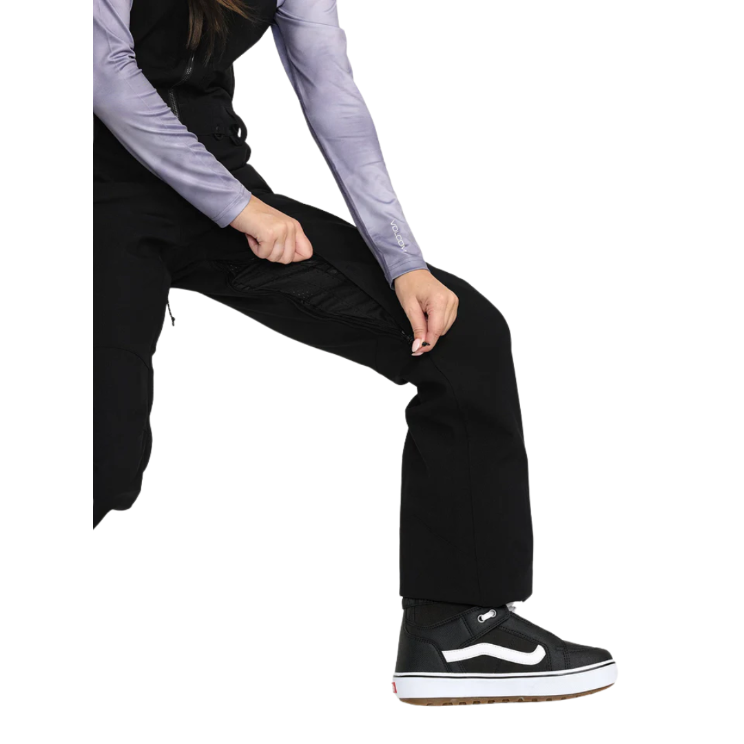 Volcom Volcom Women's Swift Bib Overalls Black S Womens Snowpants Bib