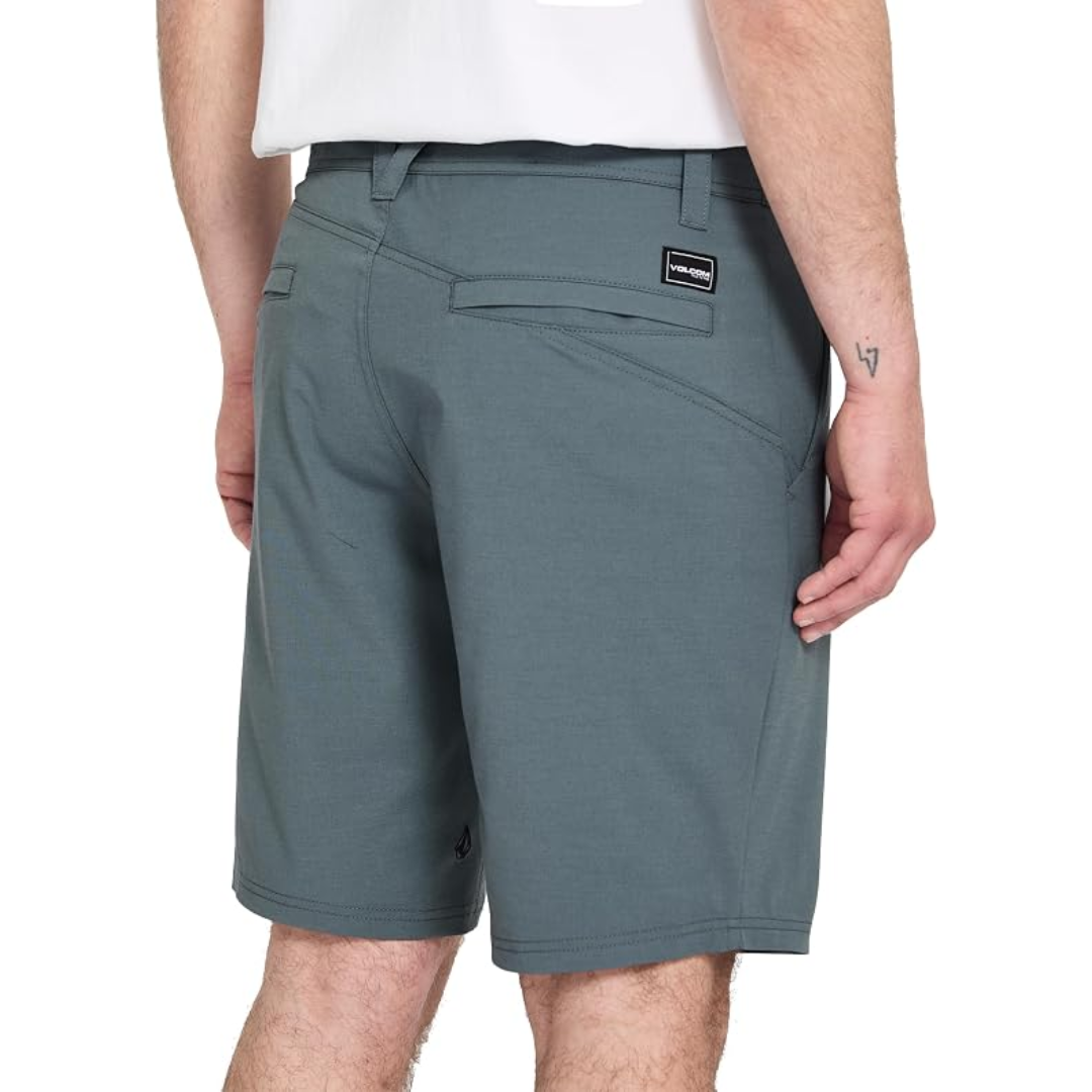 Volcom Volcom Men's Frickin Cross Shred Static 20" Hybrid Shorts Tradewinds 30 Mens Hybrid Land and Sea Shorts