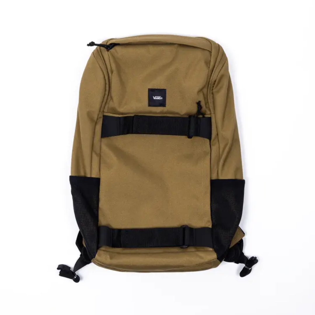 Vans Vans Men's Obstacle Skatepack - Olive Brown Olive Brown One Size Bags Skateboard Backpack