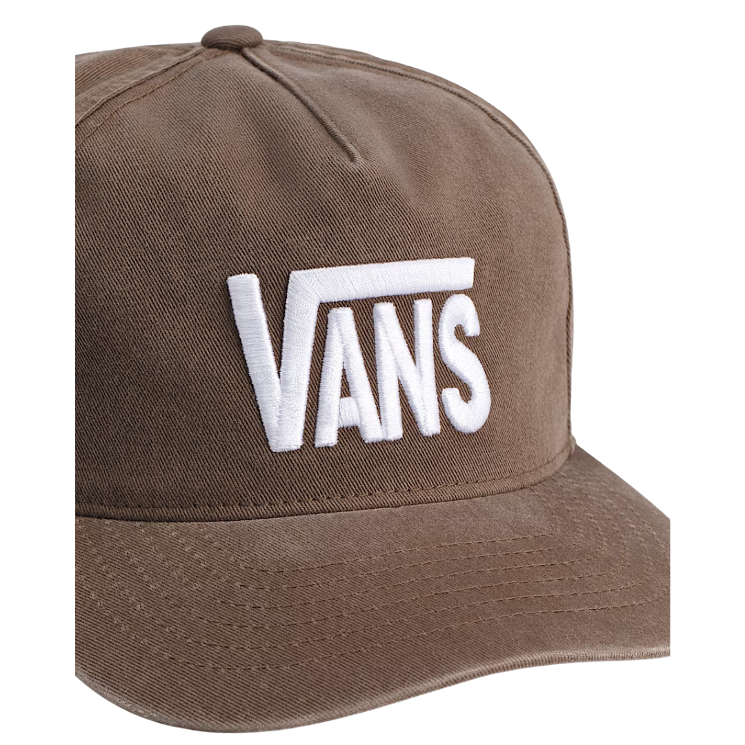 Vans Vans Men's Stretch Logo Snapback - Vintage Cocoa Vintage Cocoa One Size Mens Hats Flat Brim