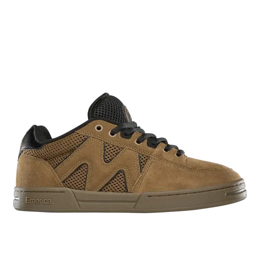 Emerica Emerica Men's OG-1 Shoe- Brown/Black/Gum Brown/Black/Gum 9 Mens Skate Shoes 6 to 18