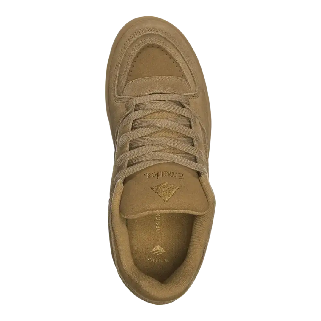 Emerica Emerica Men's Mute Shoe - Brown/Gum Brown/Gum 8 Mens Skate Shoes 6 to 18