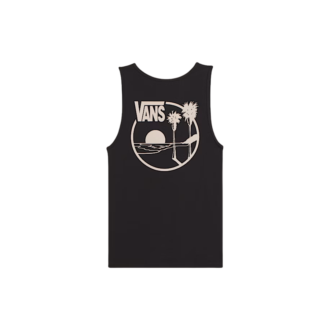 Vans Van's Men's Sano Tank - Black Black XS Mens Sleeveless Shirts