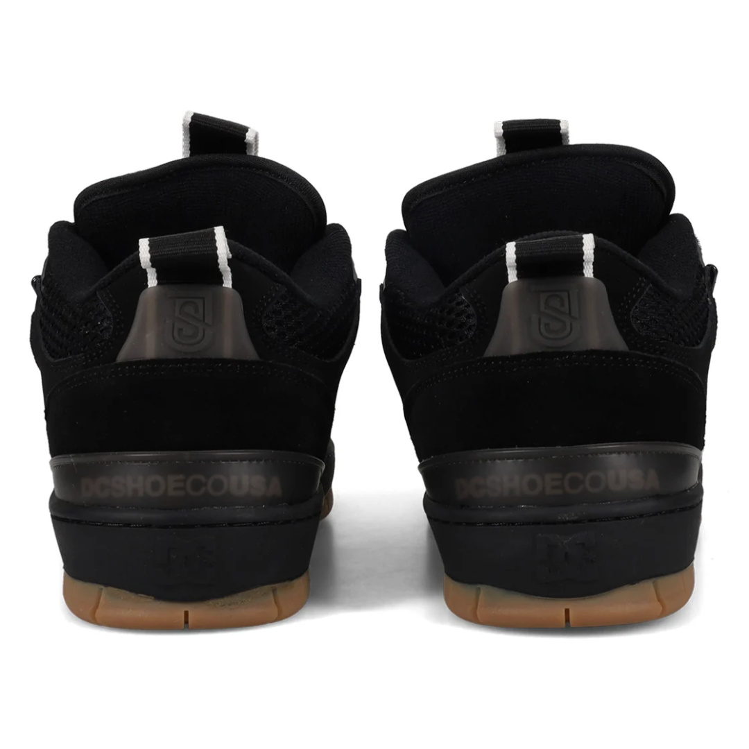DC DC Men's JS 1 Shoes - Black/Gum Black/Gum 9 Mens Skate Shoes 6 to 18