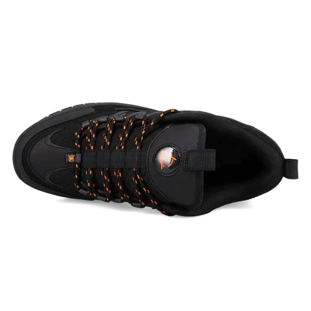 DC DC Men's Lucien Shoes - Black/Orange Black/Orange 9 Mens Skate Shoes 6 to 18