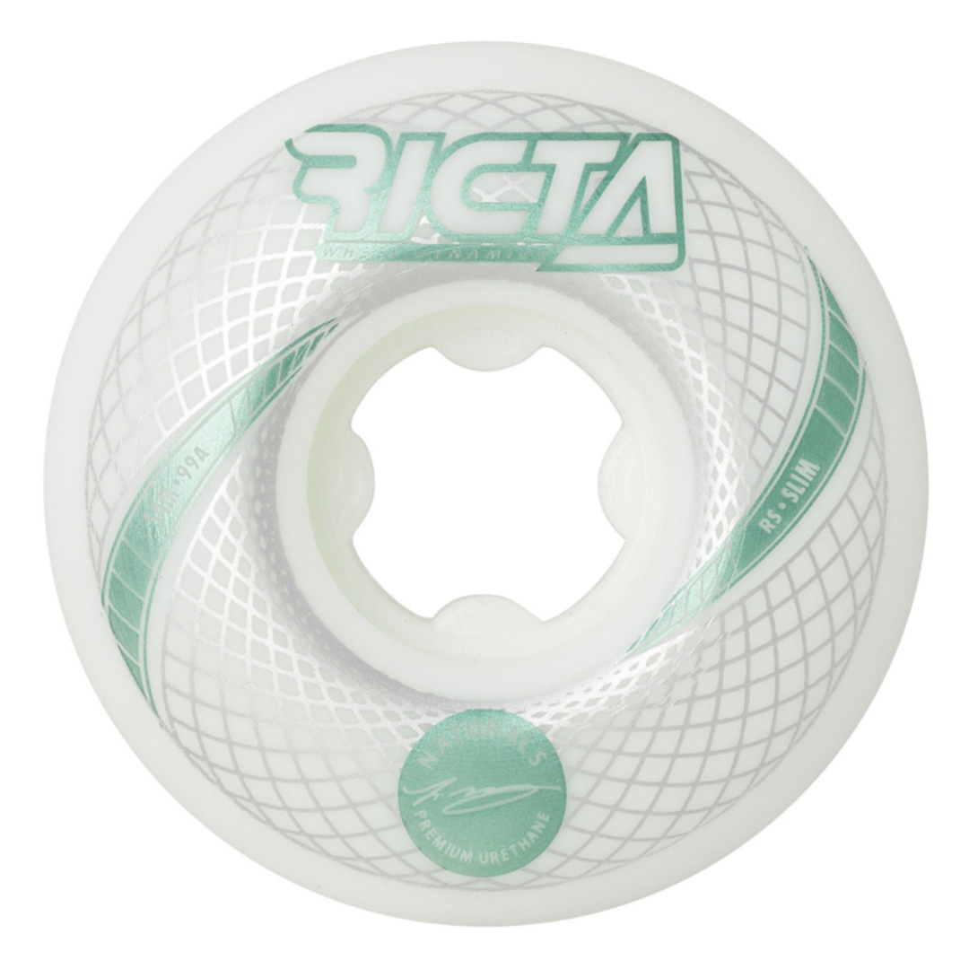 Slime Balls Ricta Wheels McCoy Vortex White 54mm Skateboard Wheels