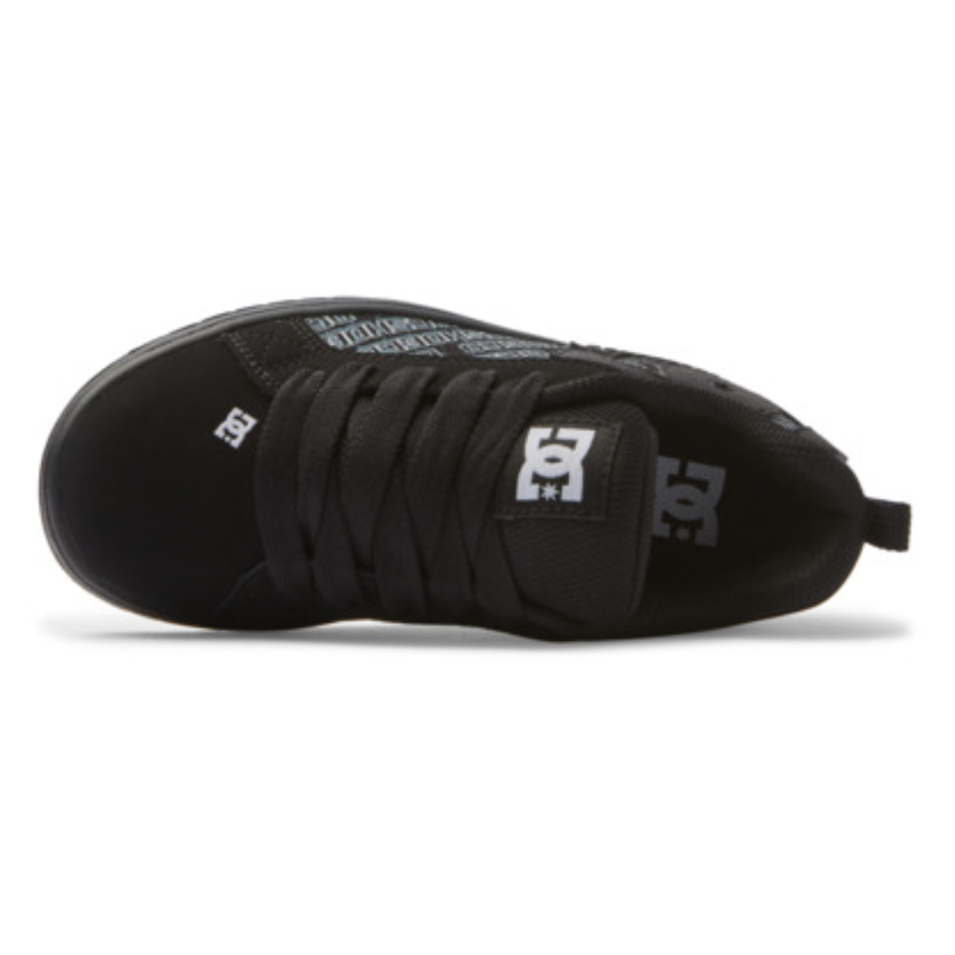 DC DC Youth Court Graffik Shoes - Pixel Pixel 11 Youth Boys Skate Shoes 5T to 13T and 1 to 7 US Size