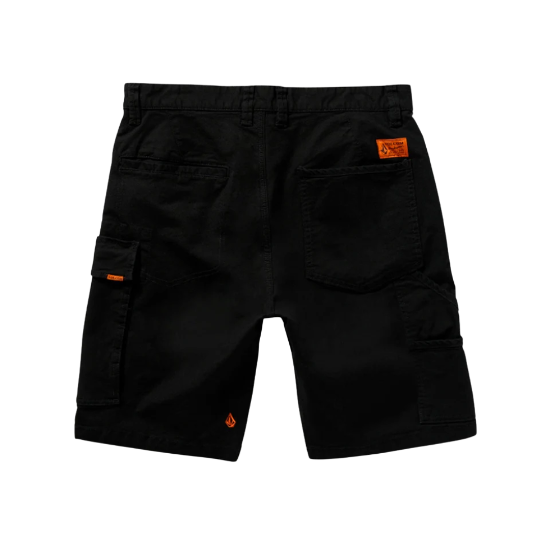 Volcom Volcom Men's Caliper II Relaxed Work Short - Black Black 30 Mens Casual Shorts